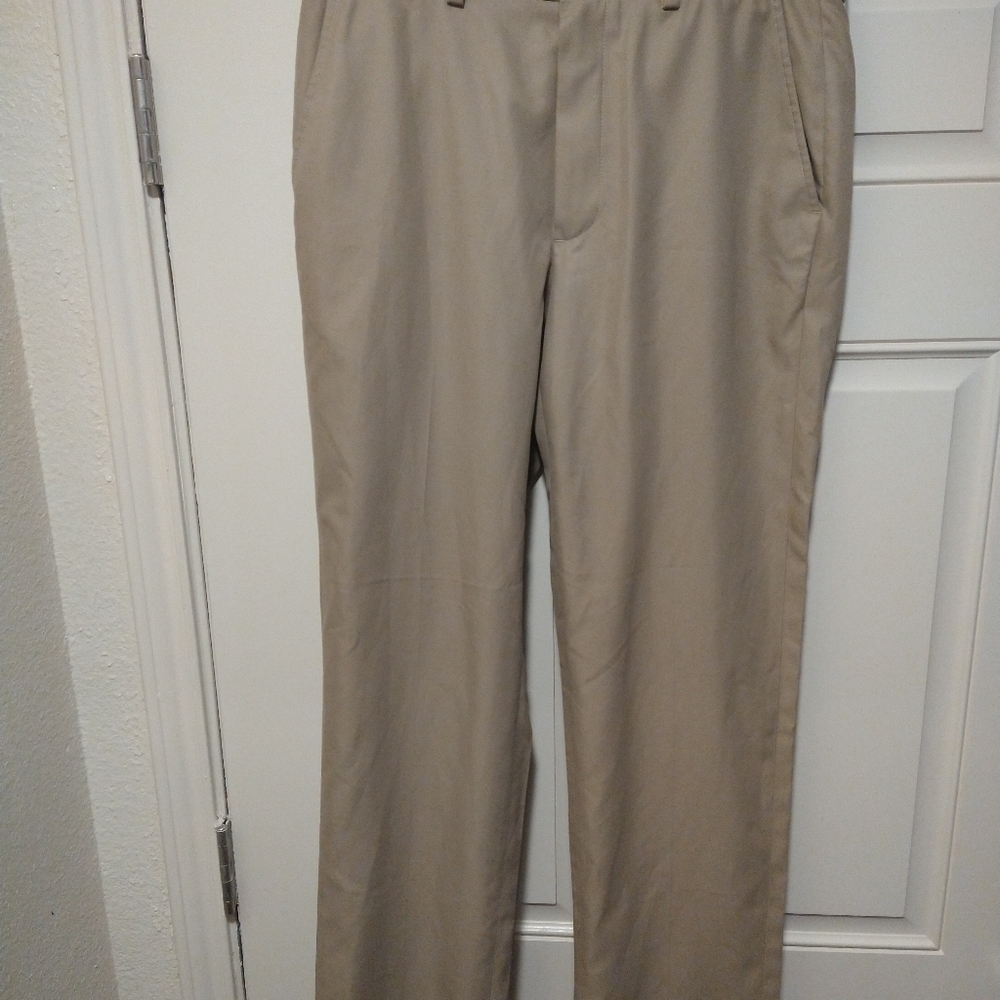Brooks Brothers Clark Polyester Chino Pants Men's sz 33x32.
